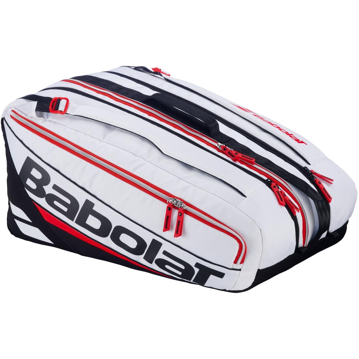 Amazon.com : Babolat RH Pro Technical Padel Bag (White/Black/Red